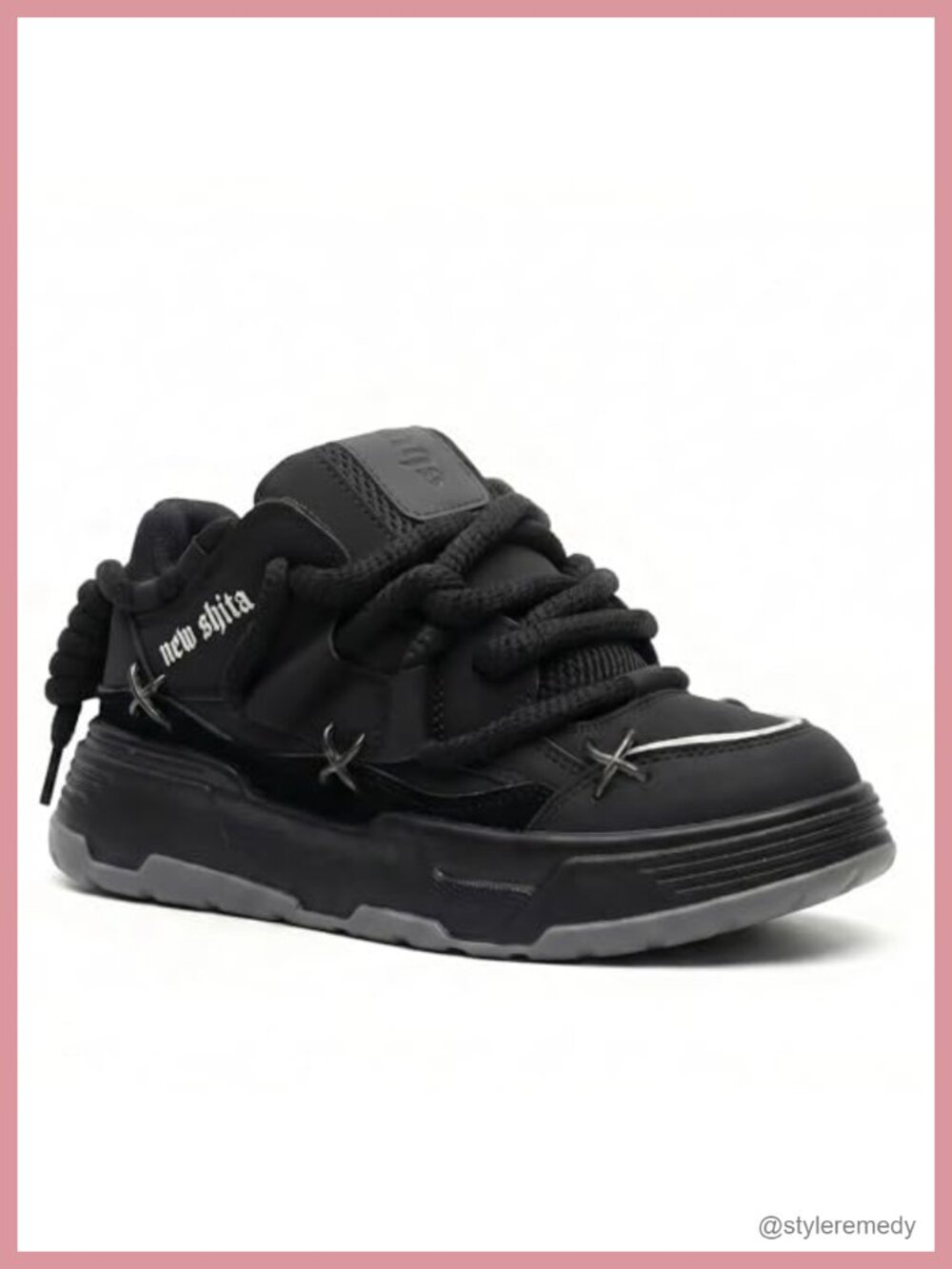 Chunky Platform Sneakers 2 Inch Height Incre Unisex Walking Shoes Lightweight